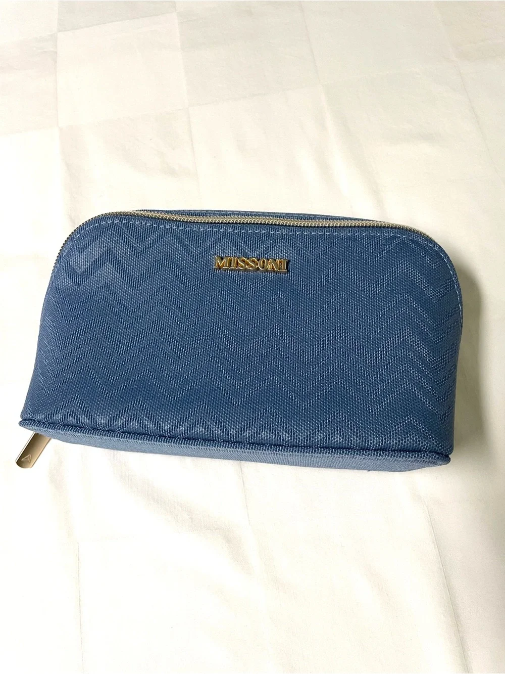 Missoni Blue Small Cometic Bag For Delta